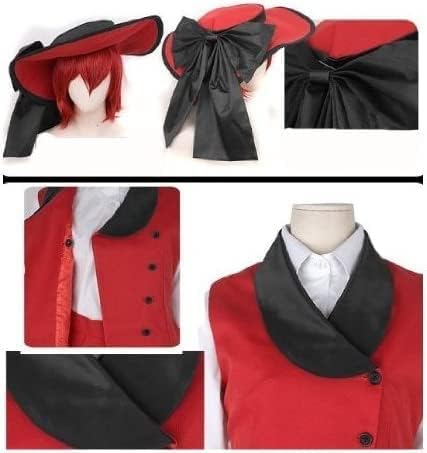 【黒執事】コスプレ衣装 マダムレッド 黒執事 マダムレッド ドレス コスプレ 衣装 yy127【送料無料